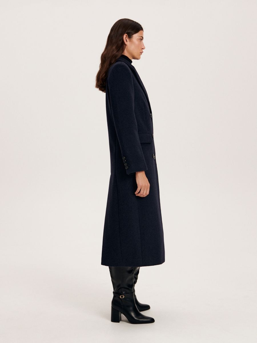 Wool coat - dark grey - RESERVED - 2