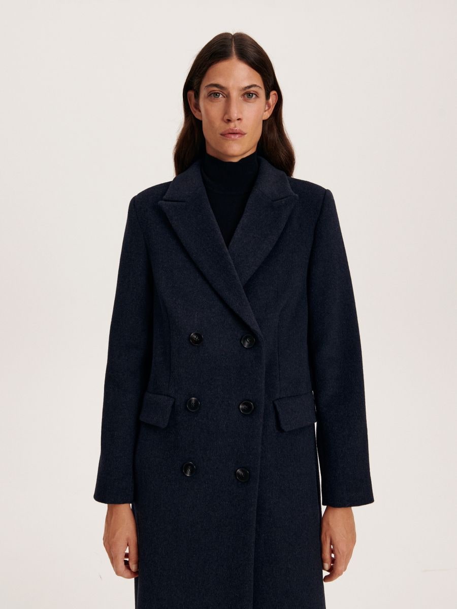 Wool coat - dark grey - RESERVED - 3