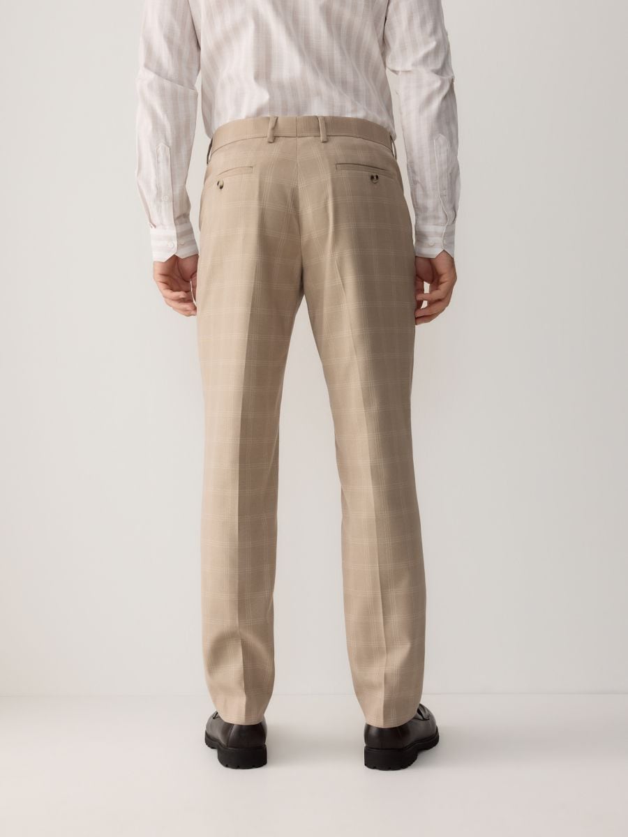 Pantalon de costume slim fit - beige - RESERVED - 3