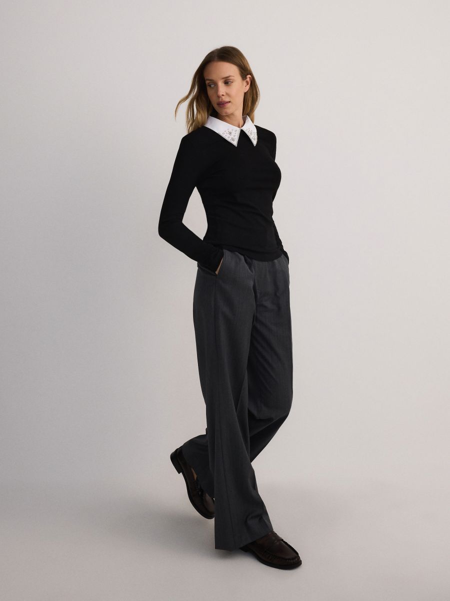 LADIES` BLOUSE - crno - RESERVED - 2