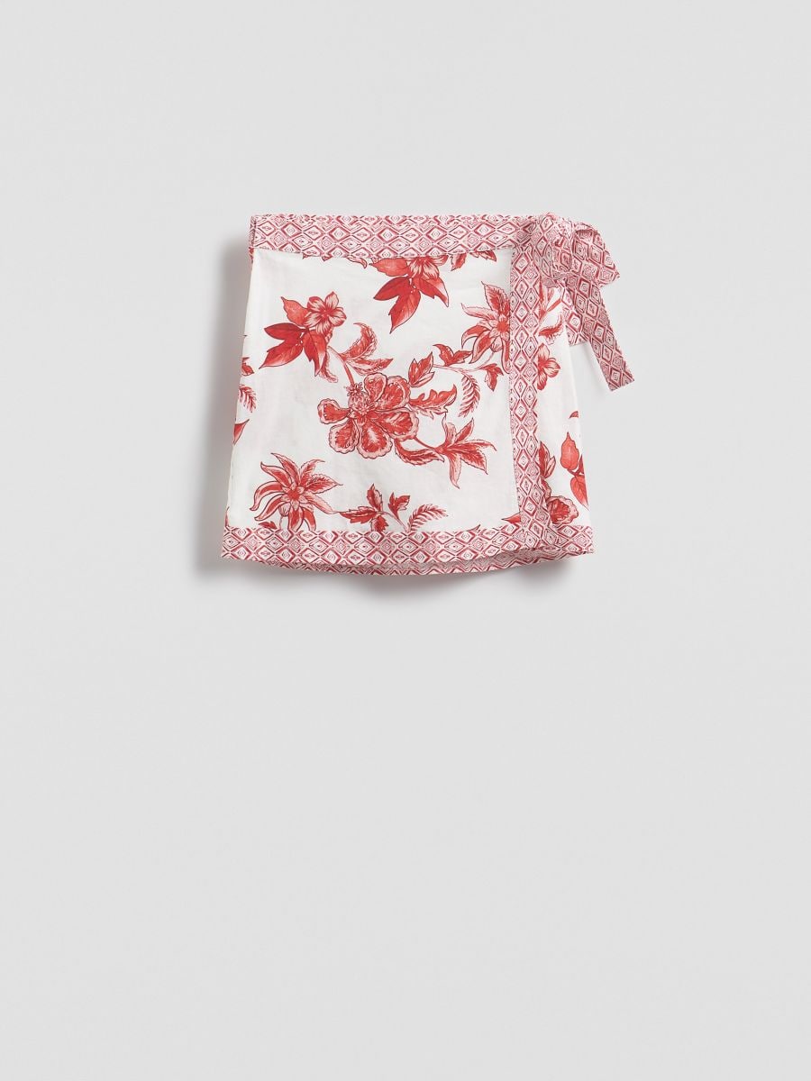 Printed skirt - red - RESERVED - 5