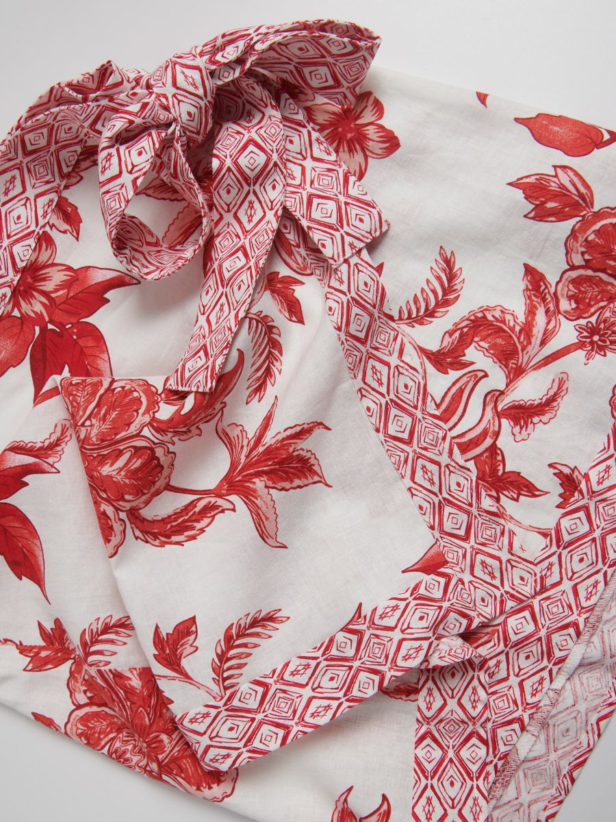 Printed skirt - red - RESERVED - 6