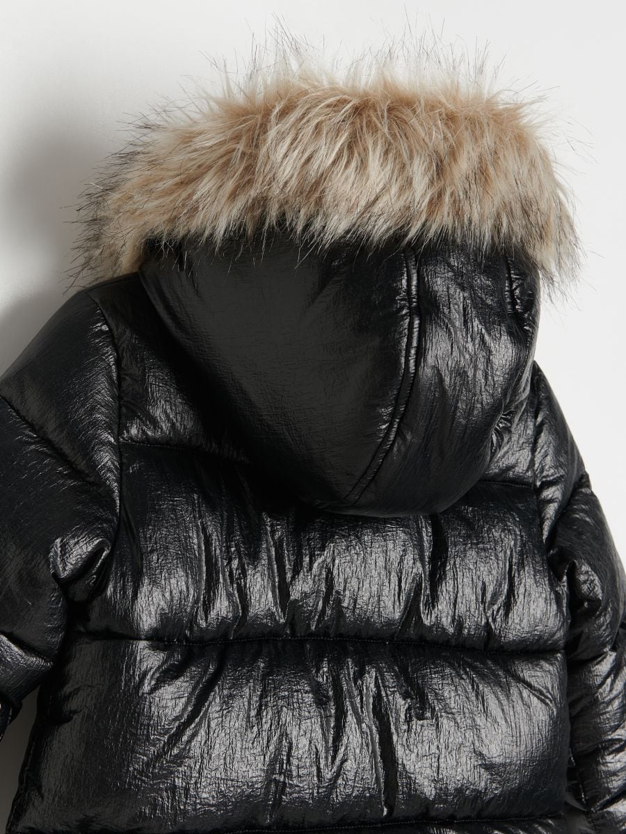 Jacket with sheen - black - RESERVED - 7