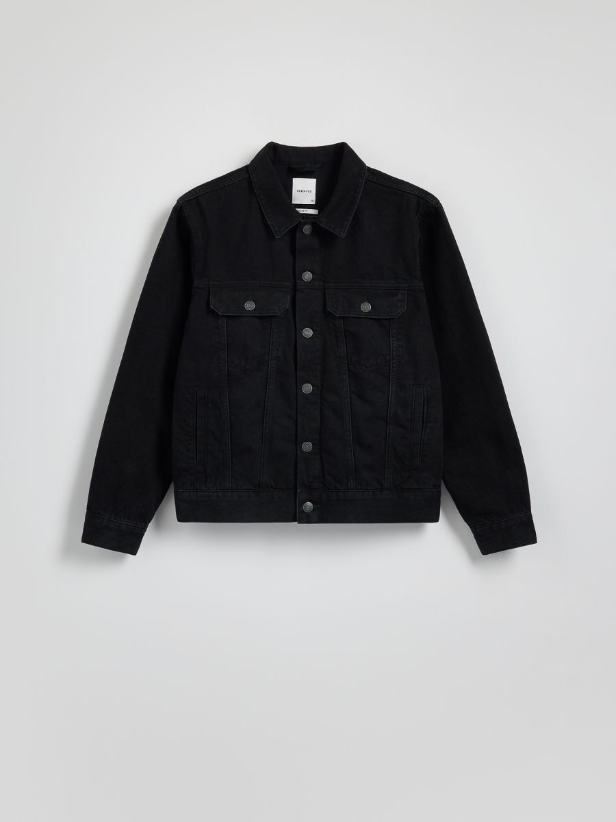 Jean jacket with pockets - black - RESERVED - 5