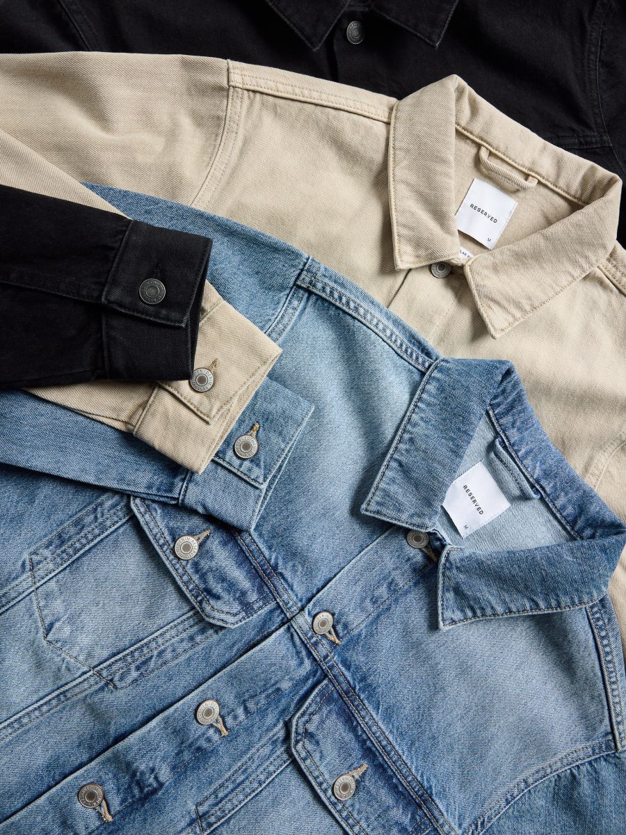 Jean jacket with pockets - black - RESERVED - 6