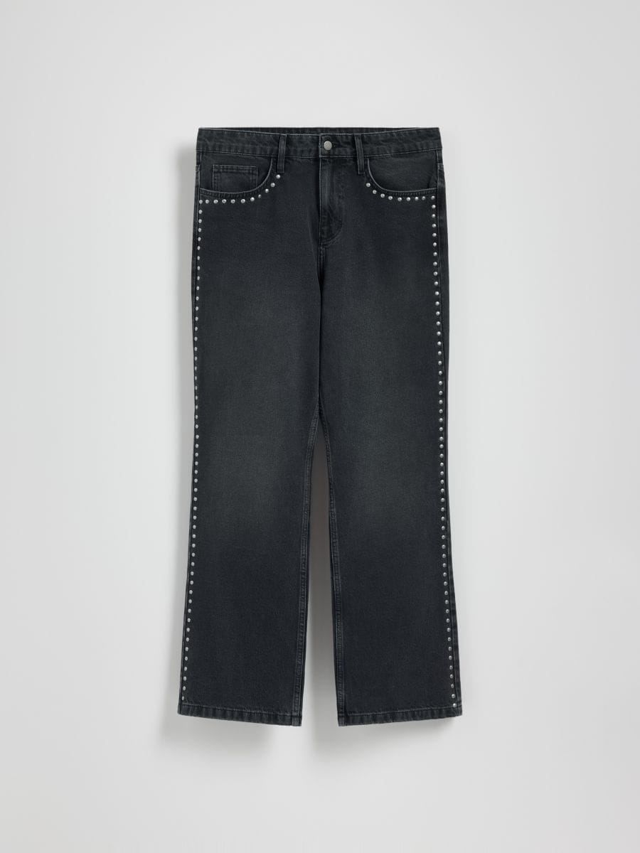 MEN`S JEANS TROUSERS - чорний - RESERVED