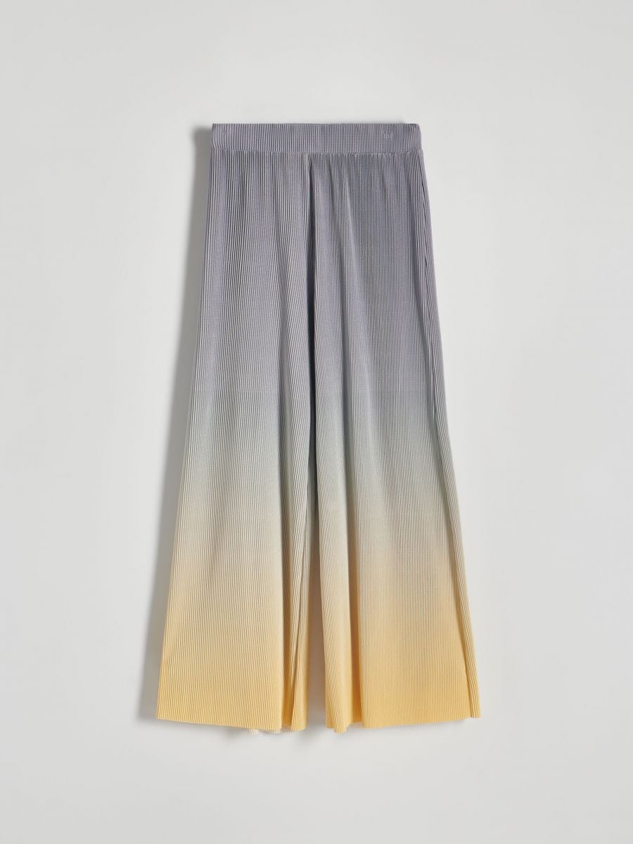 Plissierte Hose mit weitem Bein - bunt - RESERVED - 5
