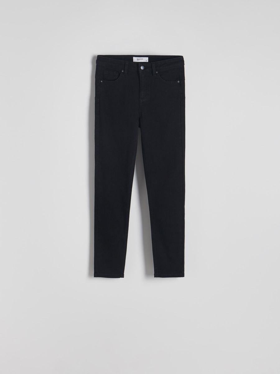 Kavbojke slim push up - črna - RESERVED - 2