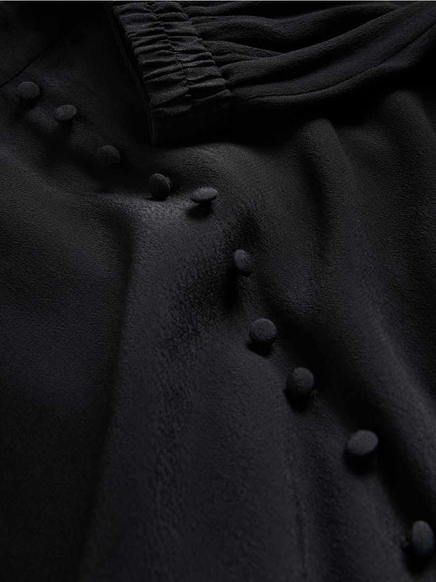 Jupe à motif en viscose - Noir - RESERVED - 5