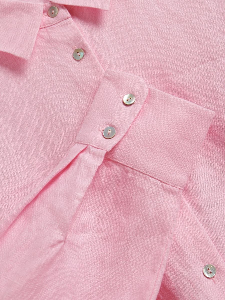 Camicia in lino - rosa - RESERVED - 7