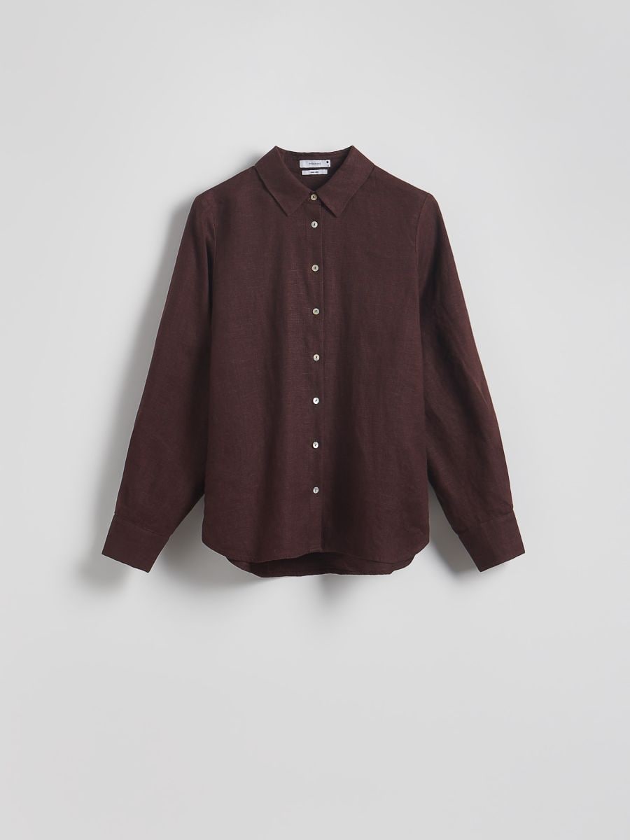 Linaline topp - pruun - RESERVED - 6