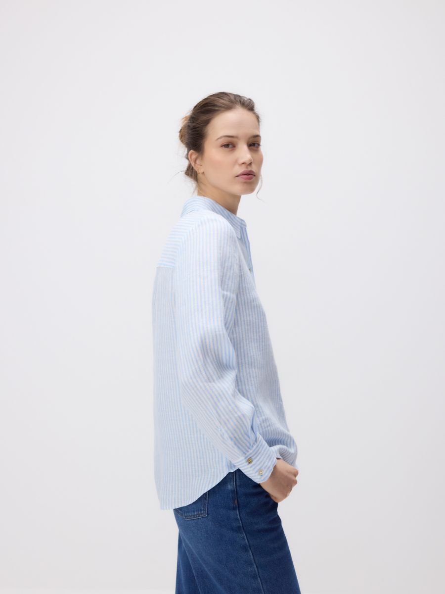 Linen shirt - multicolor - RESERVED - 4