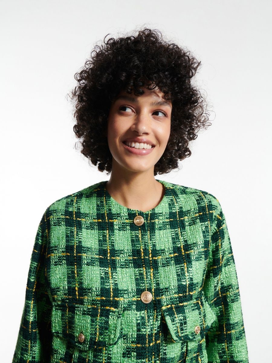 Check blazer - green - RESERVED - 5