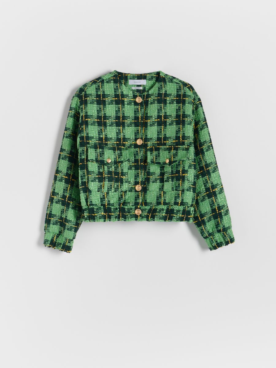 Check blazer - green - RESERVED - 3