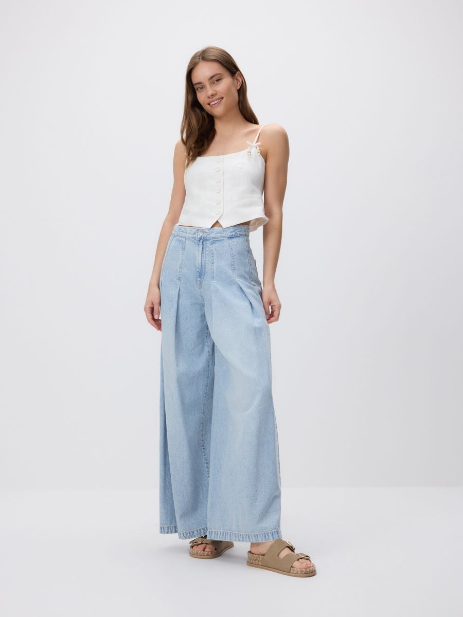 Cami top - white - RESERVED - 2
