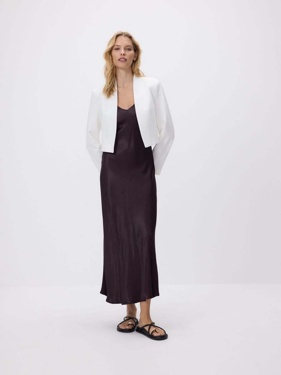Cropped blazer - white - RESERVED - 2