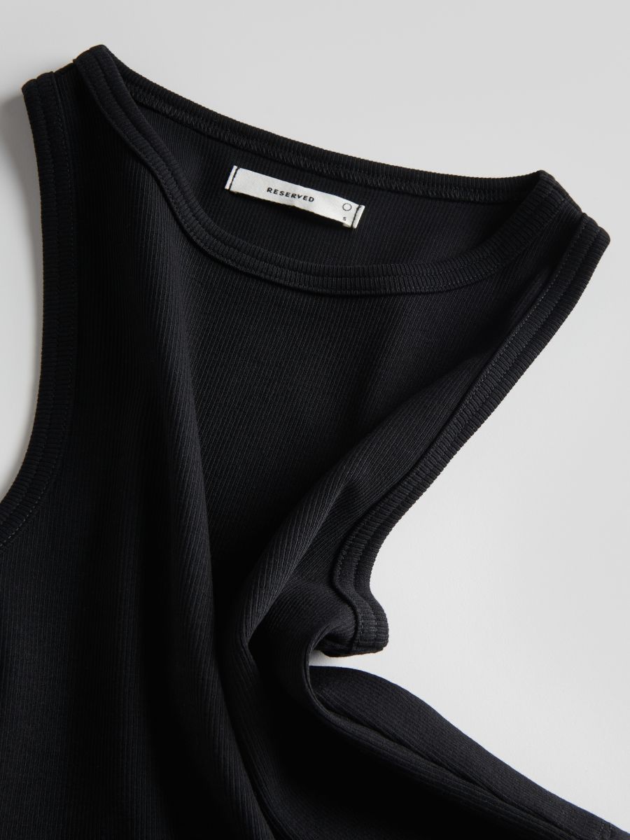 Crop top - black - RESERVED - 5