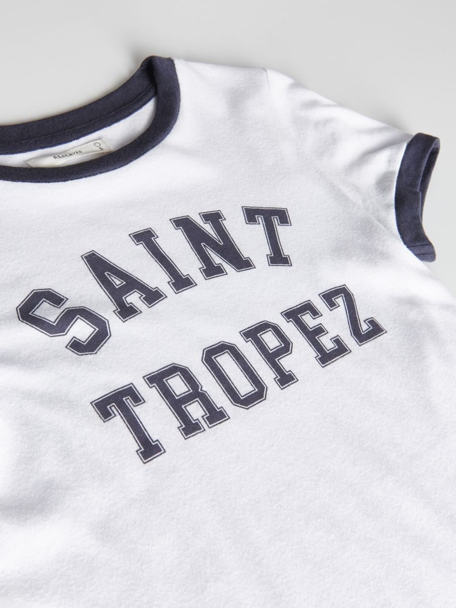 T- shirt with print - white - RESERVED - 5