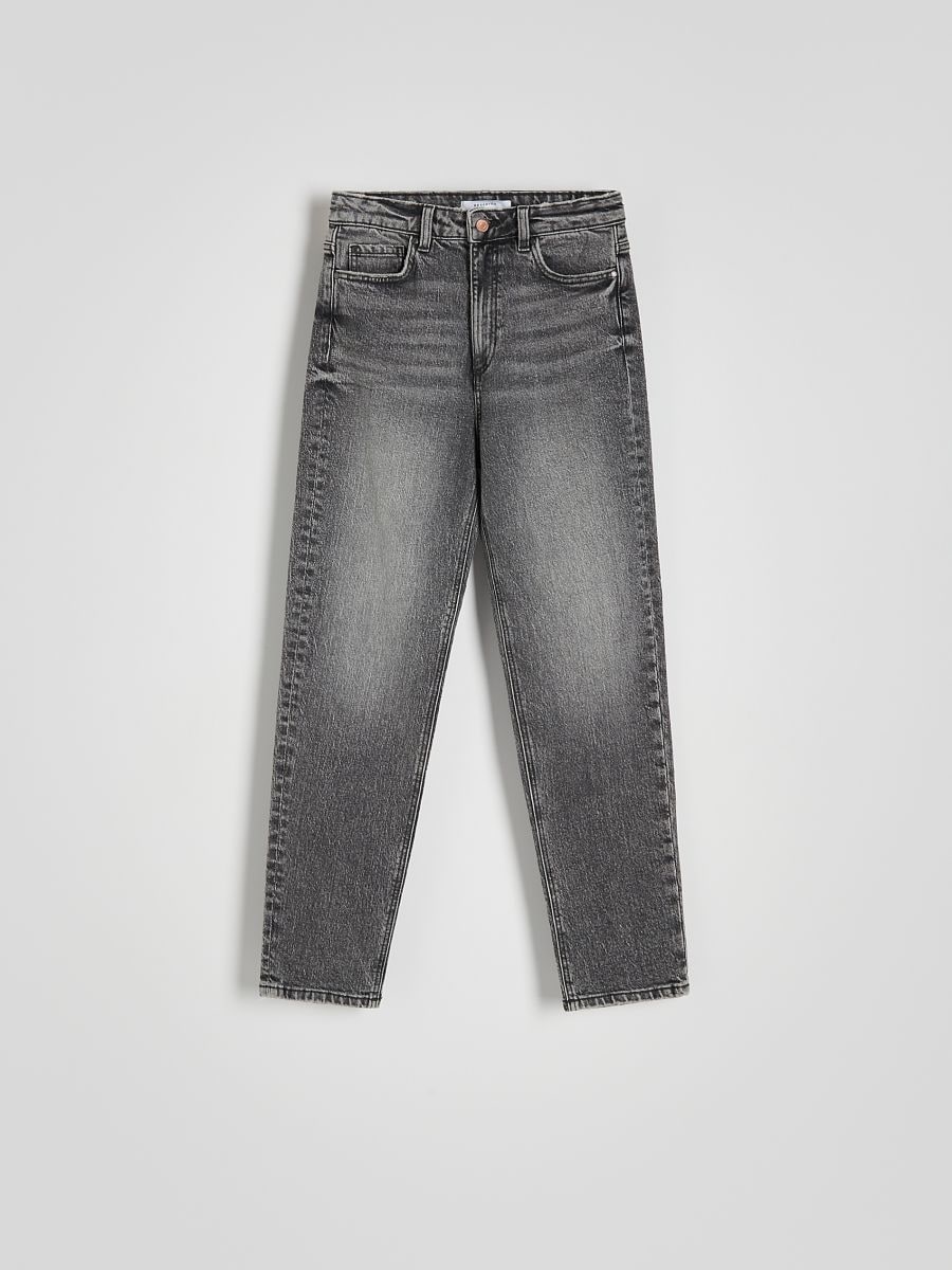 LADIES` JEANS TROUSERS - grau - RESERVED