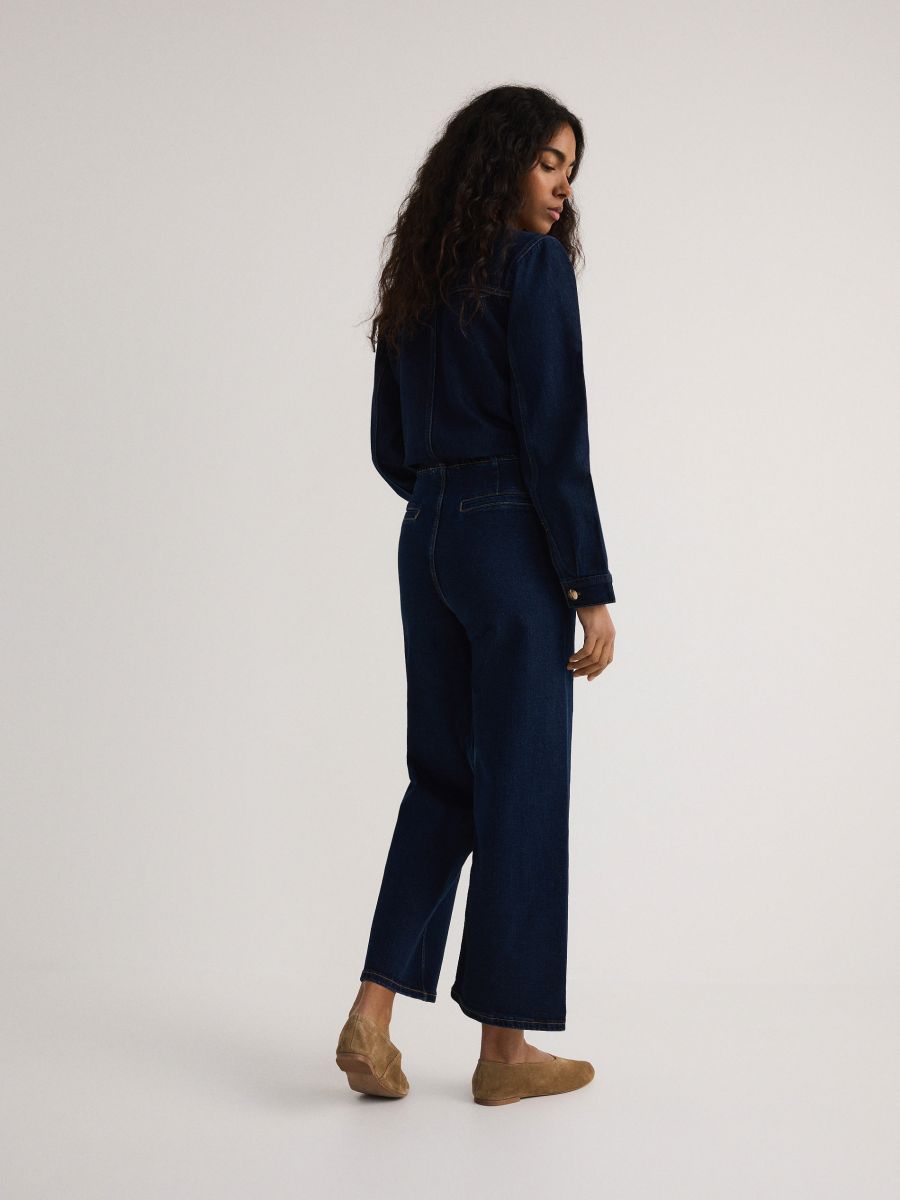 Culotte farmerke - mornarsko - RESERVED - 7