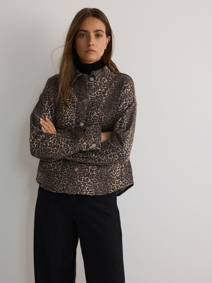 LADIES` JACKET - raznobarvna - RESERVED - 2