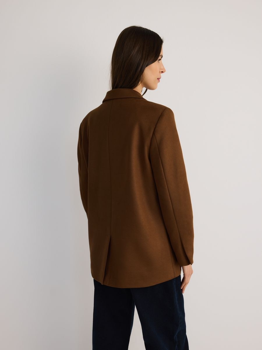 Blazer assertoado simples - CASTANHO DOURADO - RESERVED - 6