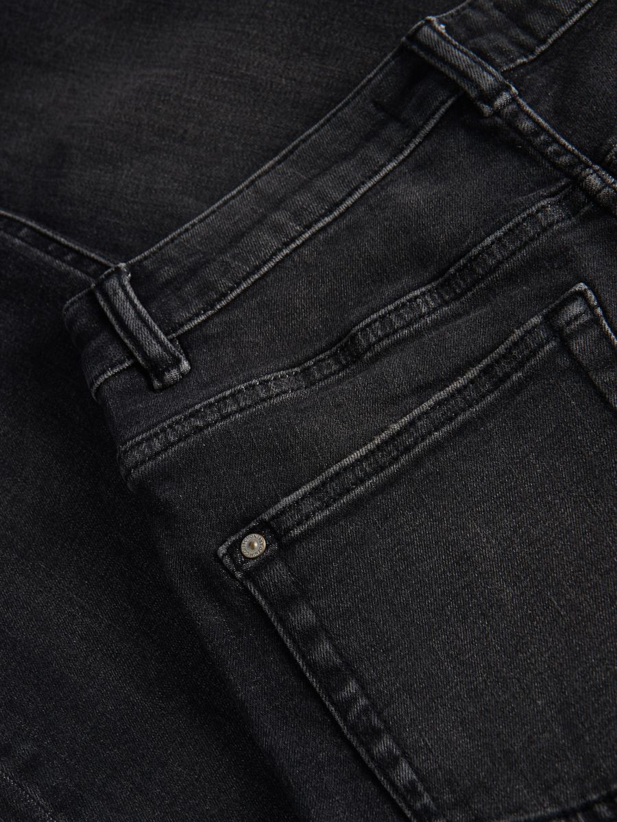 Jeans i slim fit - GRÅ - RESERVED - 7