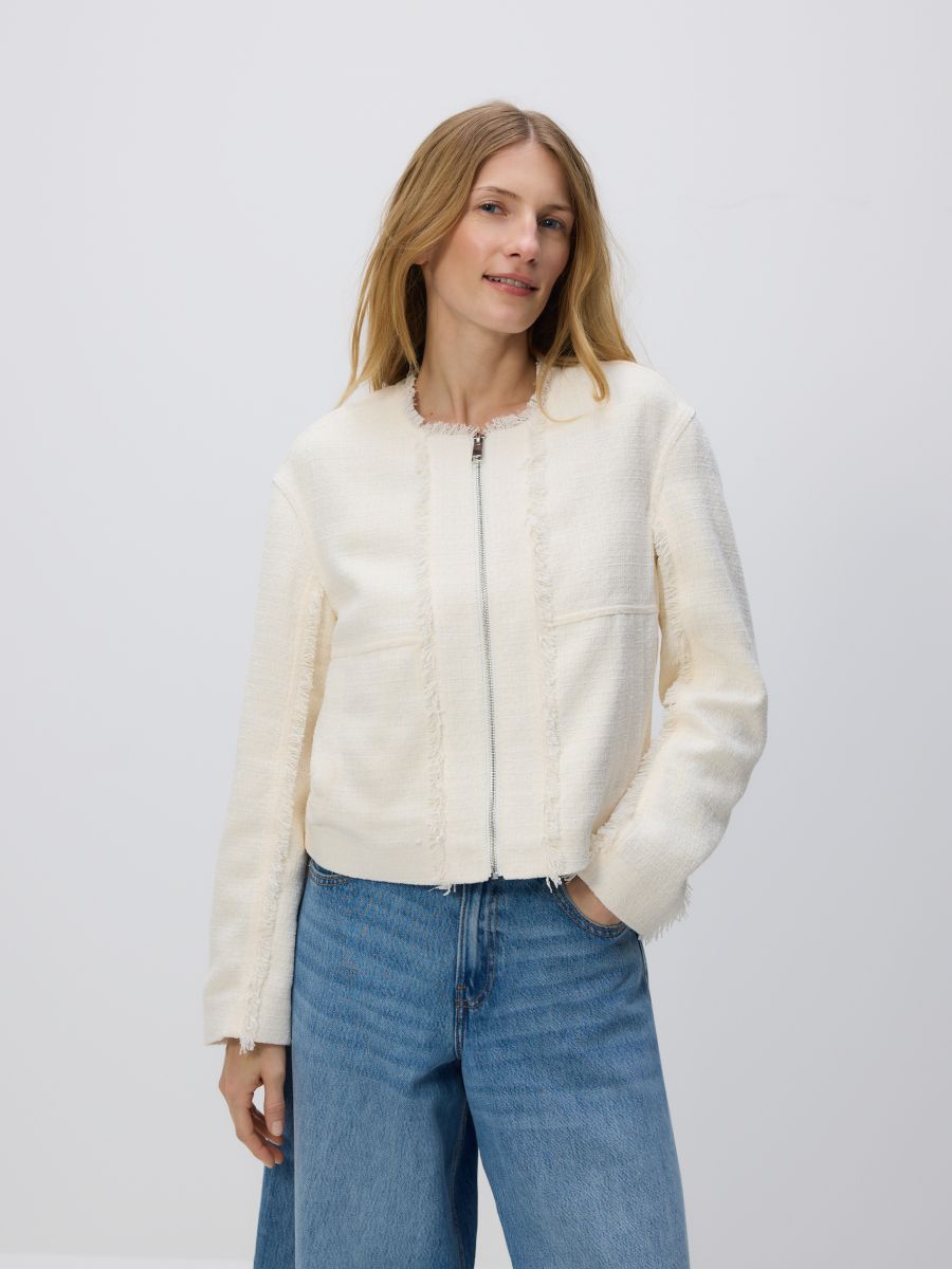Structural jacket - cream - RESERVED - 3