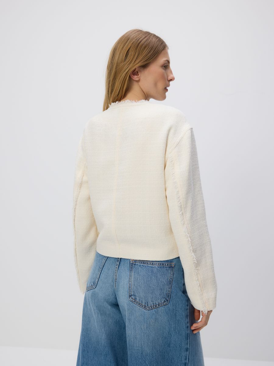 Structural jacket - cream - RESERVED - 4