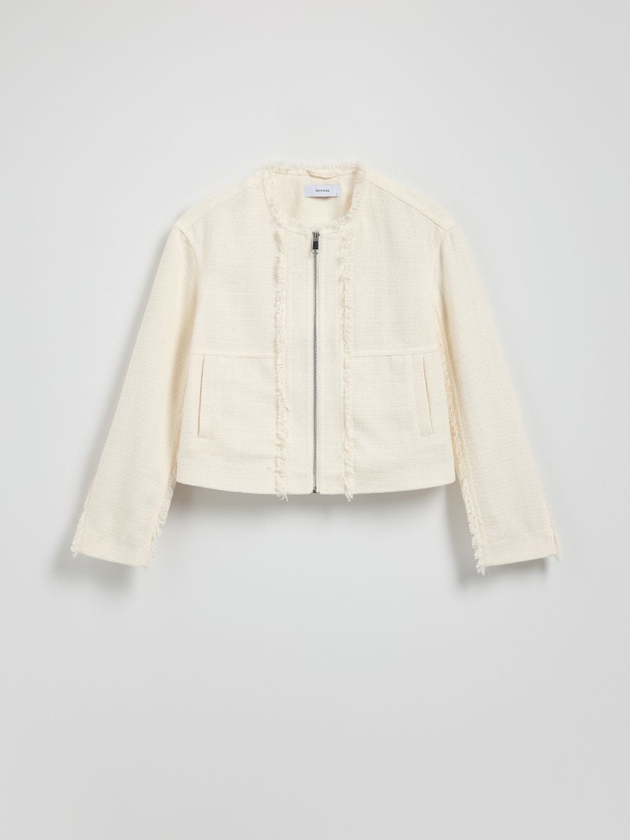 Structural jacket - cream - RESERVED - 6