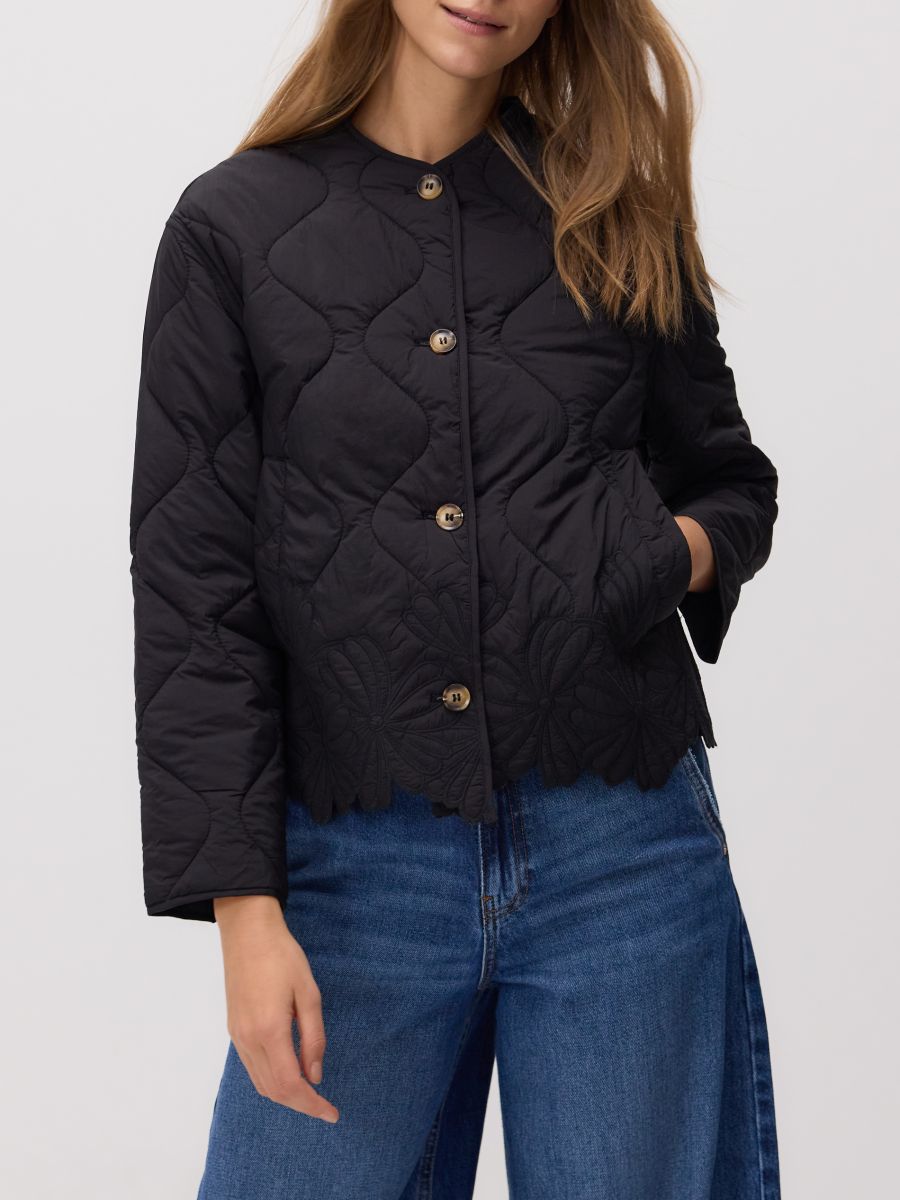 Quilted jacket - black - RESERVED - 3
