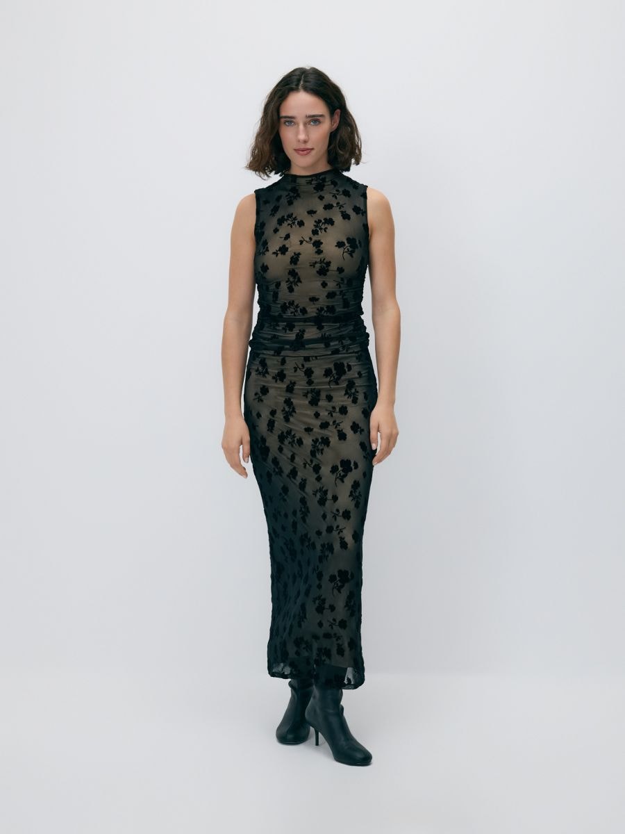 Spódnica maxi - czarny - RESERVED