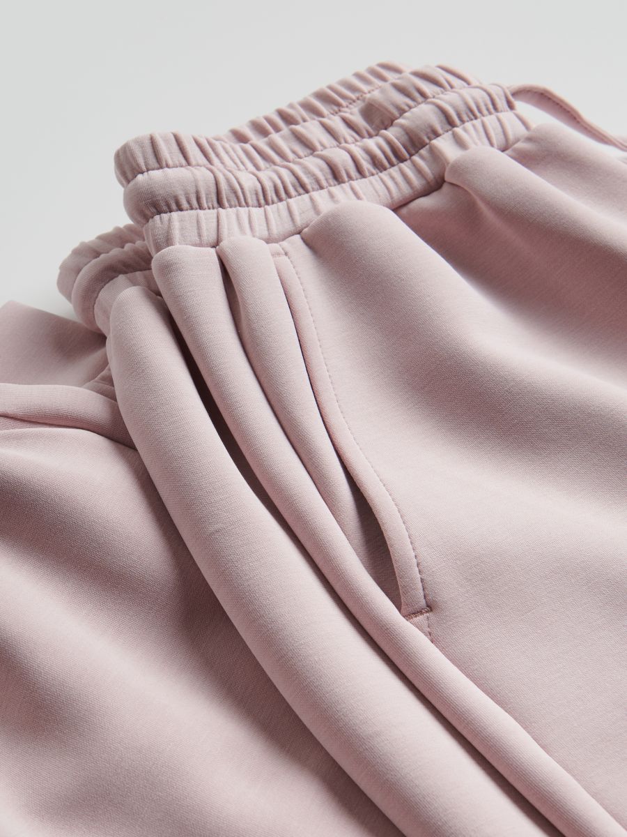 LADIES` TROUSERS - pastel pink - RESERVED - 7