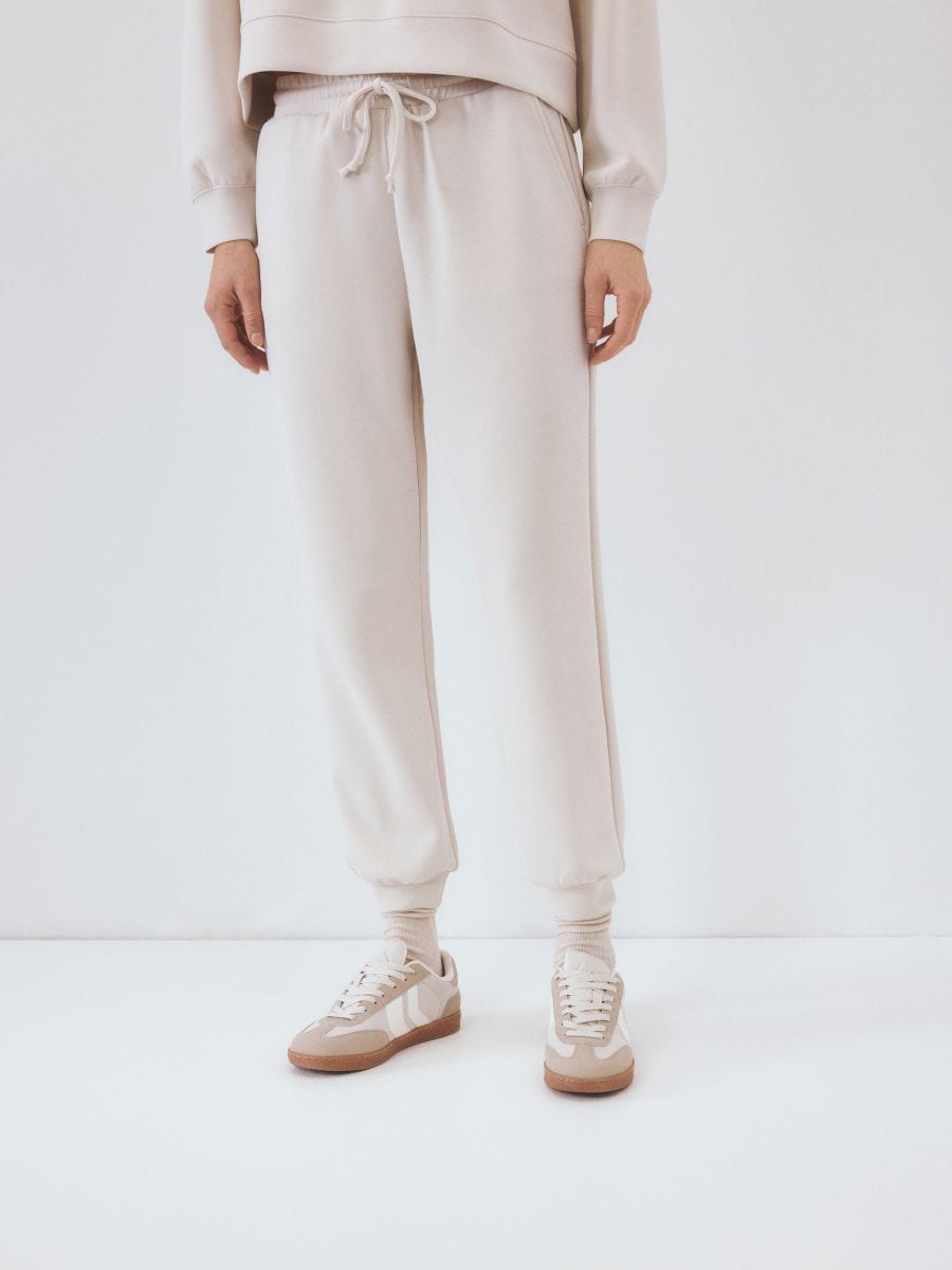 LADIES` TROUSERS - bež - RESERVED - 2