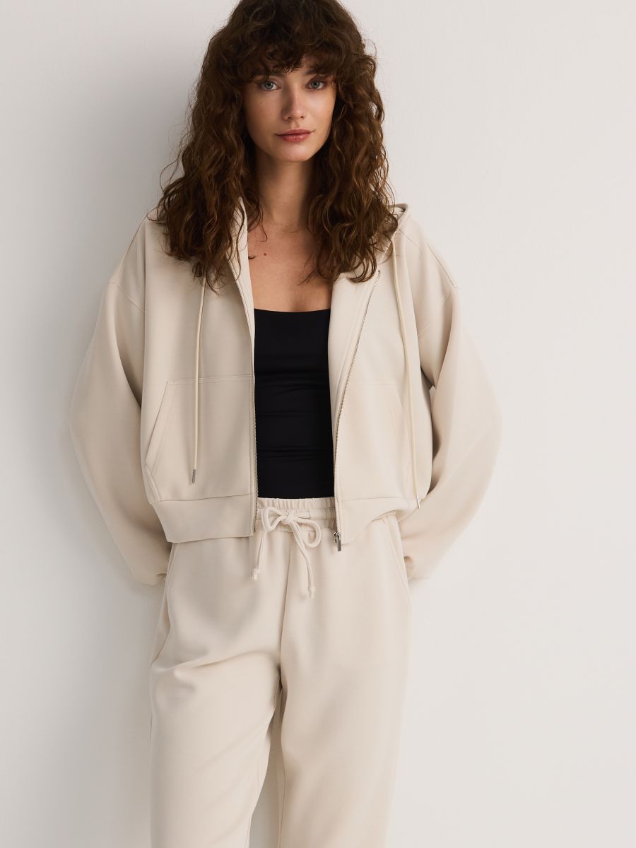 LADIES` TROUSERS - bež - RESERVED - 2