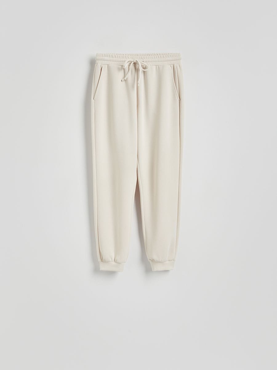 LADIES` TROUSERS - bež - RESERVED - 5