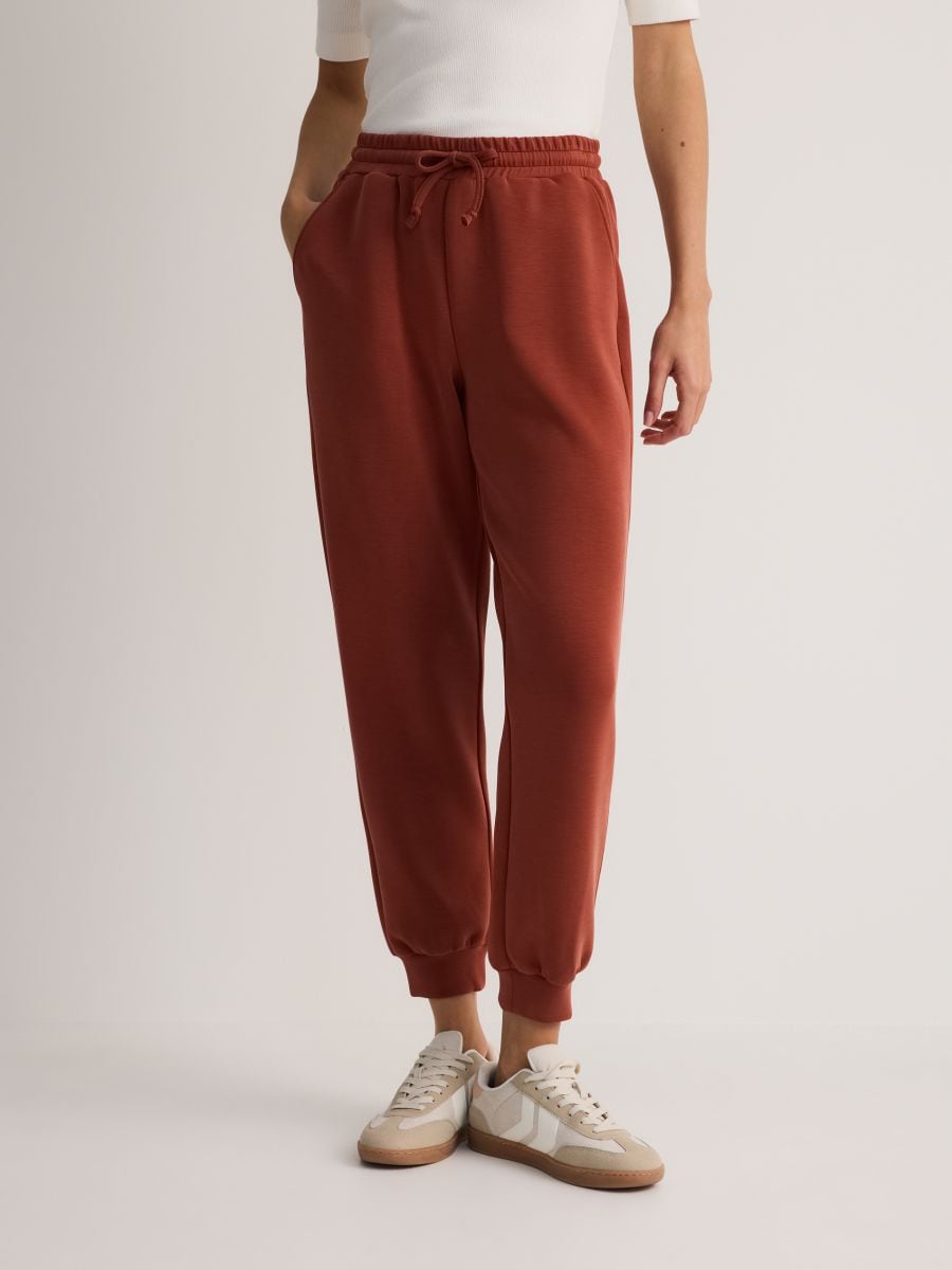 Modal jogger sweatpants - copper - RESERVED - 2