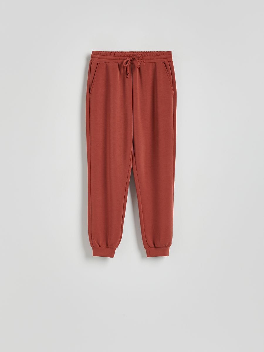 Modal jogger sweatpants - copper - RESERVED - 5