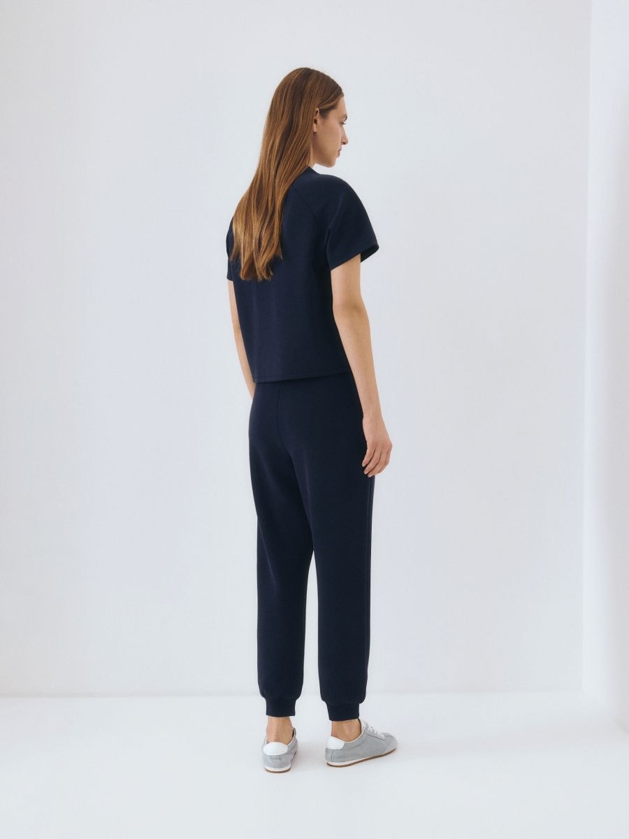 LADIES` TROUSERS - navy - RESERVED - 4