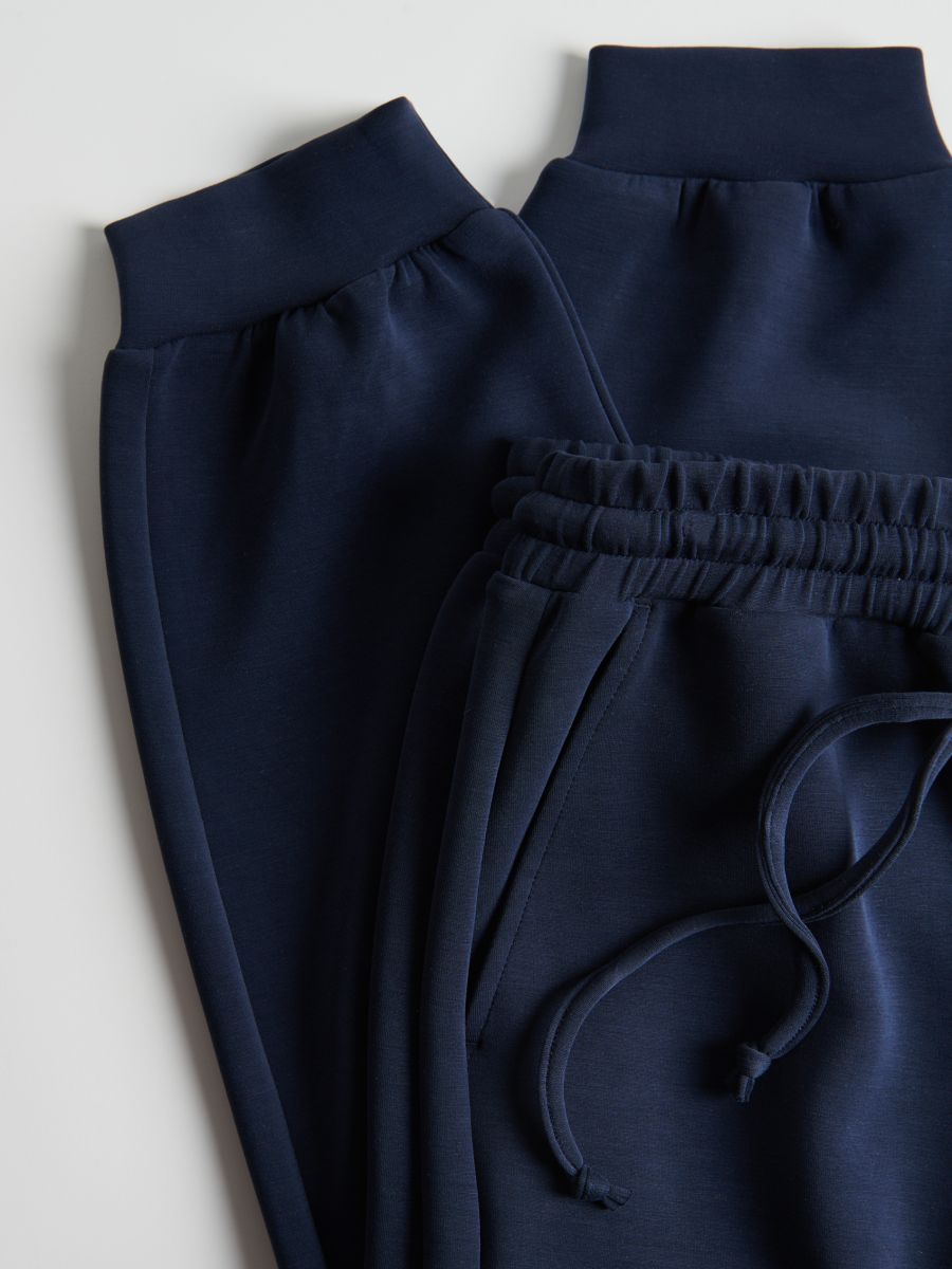 LADIES` TROUSERS - navy - RESERVED - 2