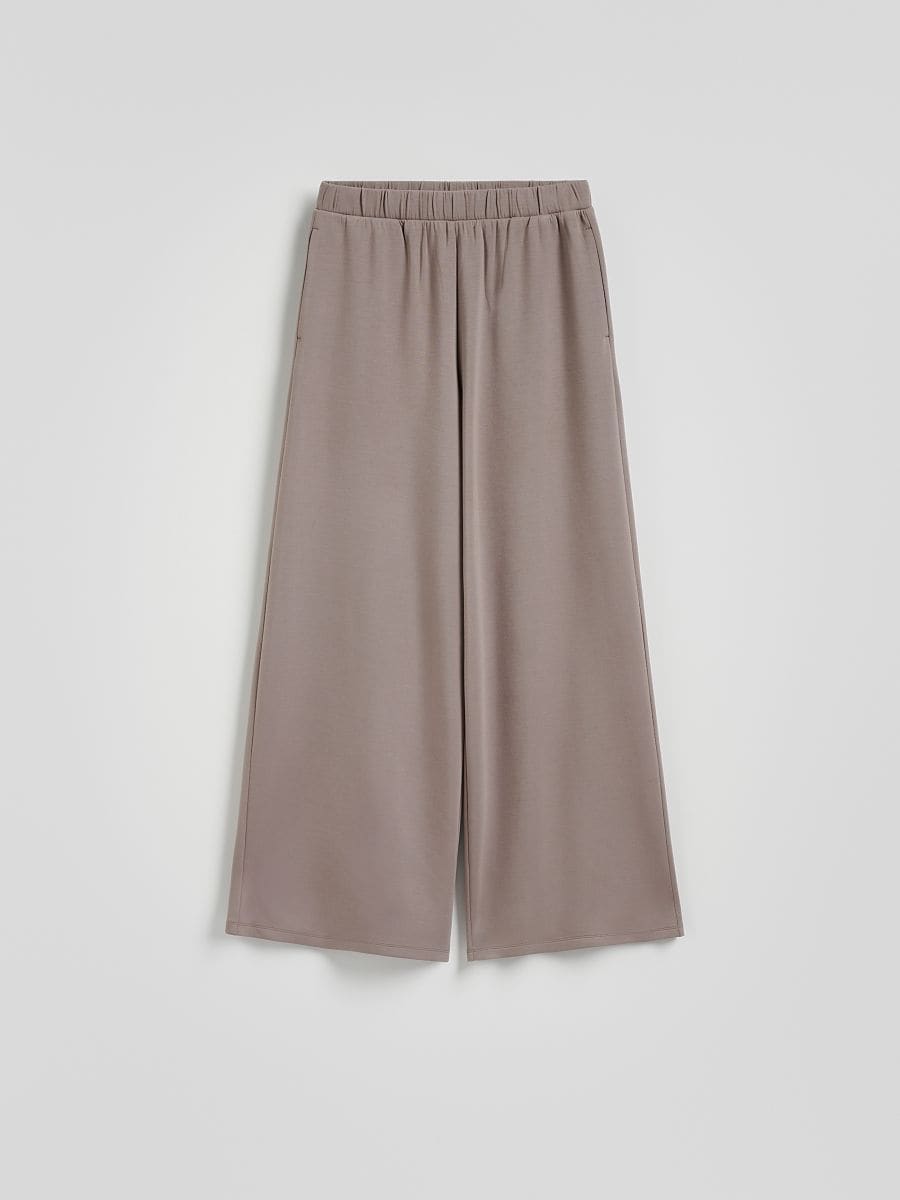 LADIES` TROUSERS - kūno spalva - RESERVED