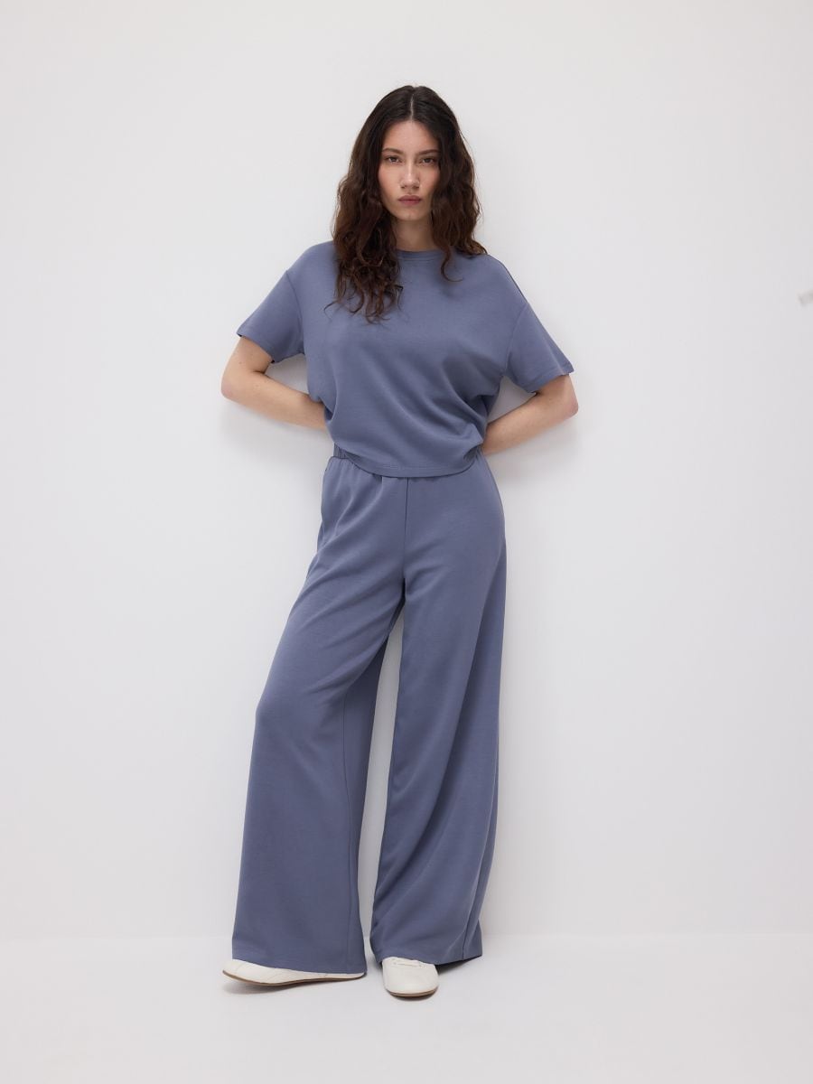 LADIES` TROUSERS - hellblau - RESERVED