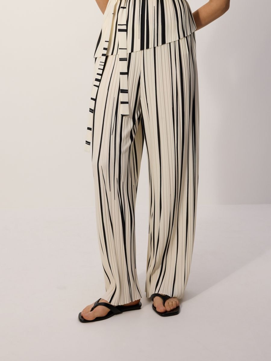 LADIES` TROUSERS - raznobarvna - RESERVED - 4