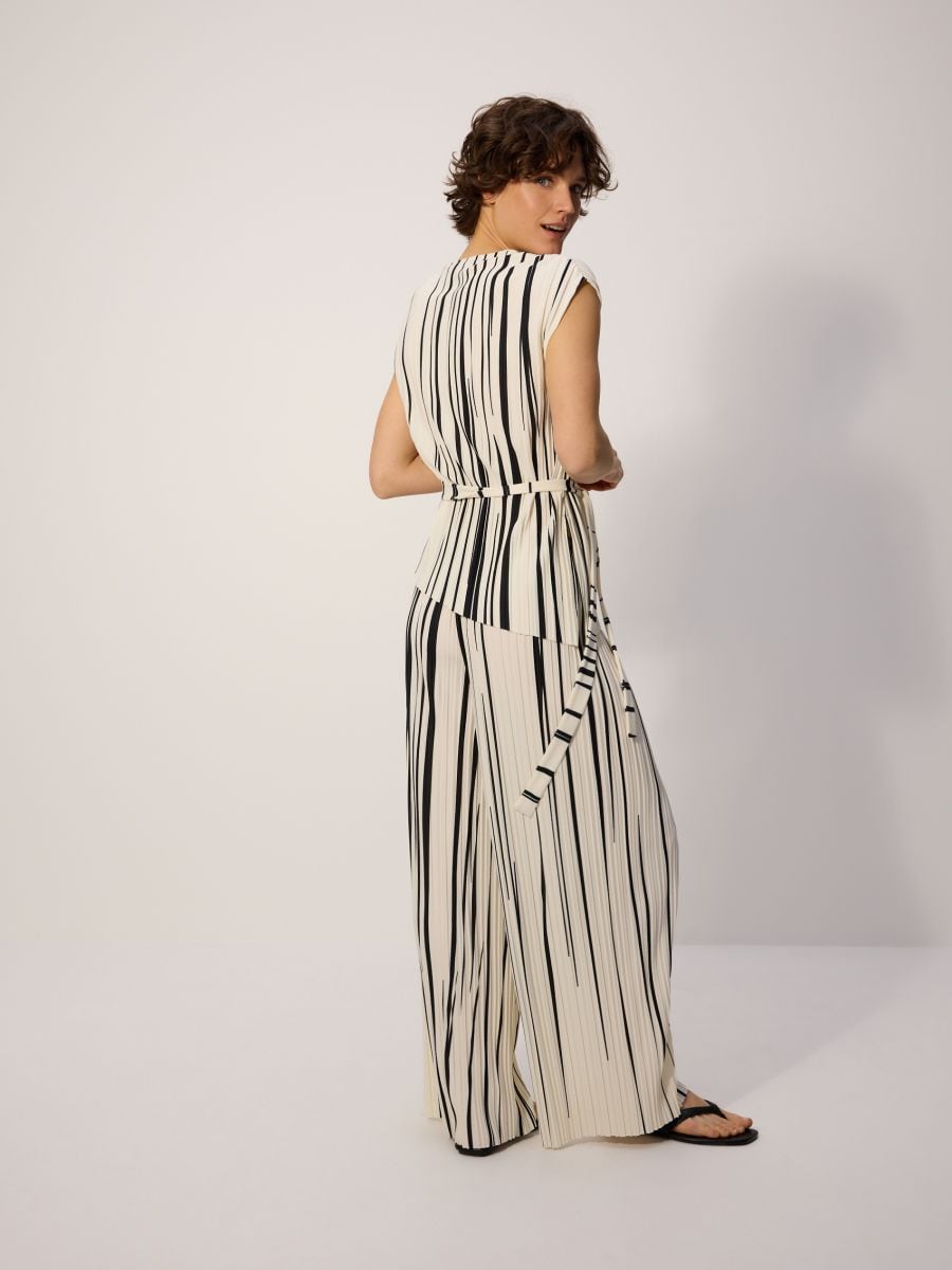 LADIES` TROUSERS - raznobarvna - RESERVED - 3