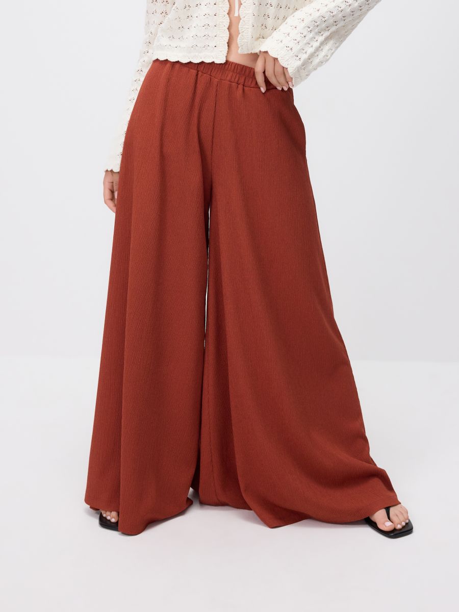 Loose trousers with pockets - copper - RESERVED - 2