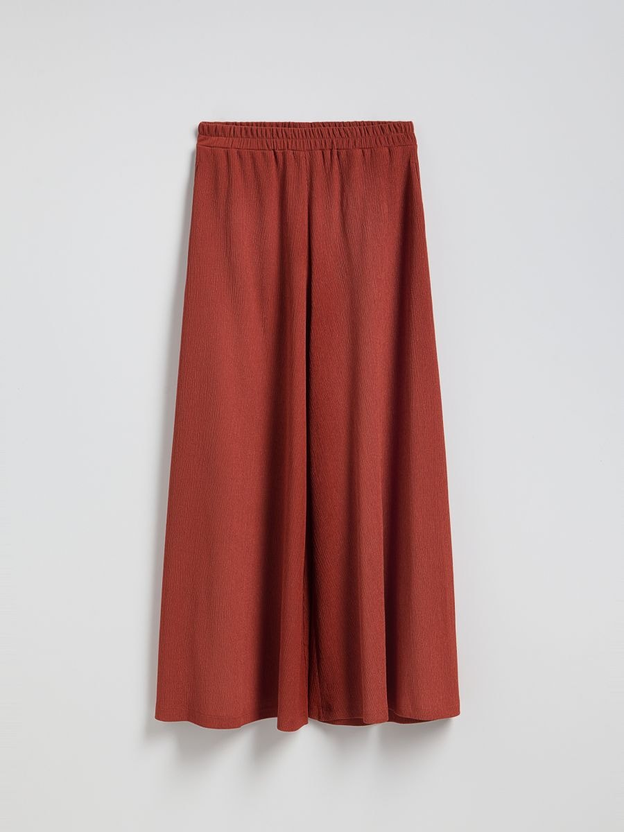 Loose trousers with pockets - copper - RESERVED - 4