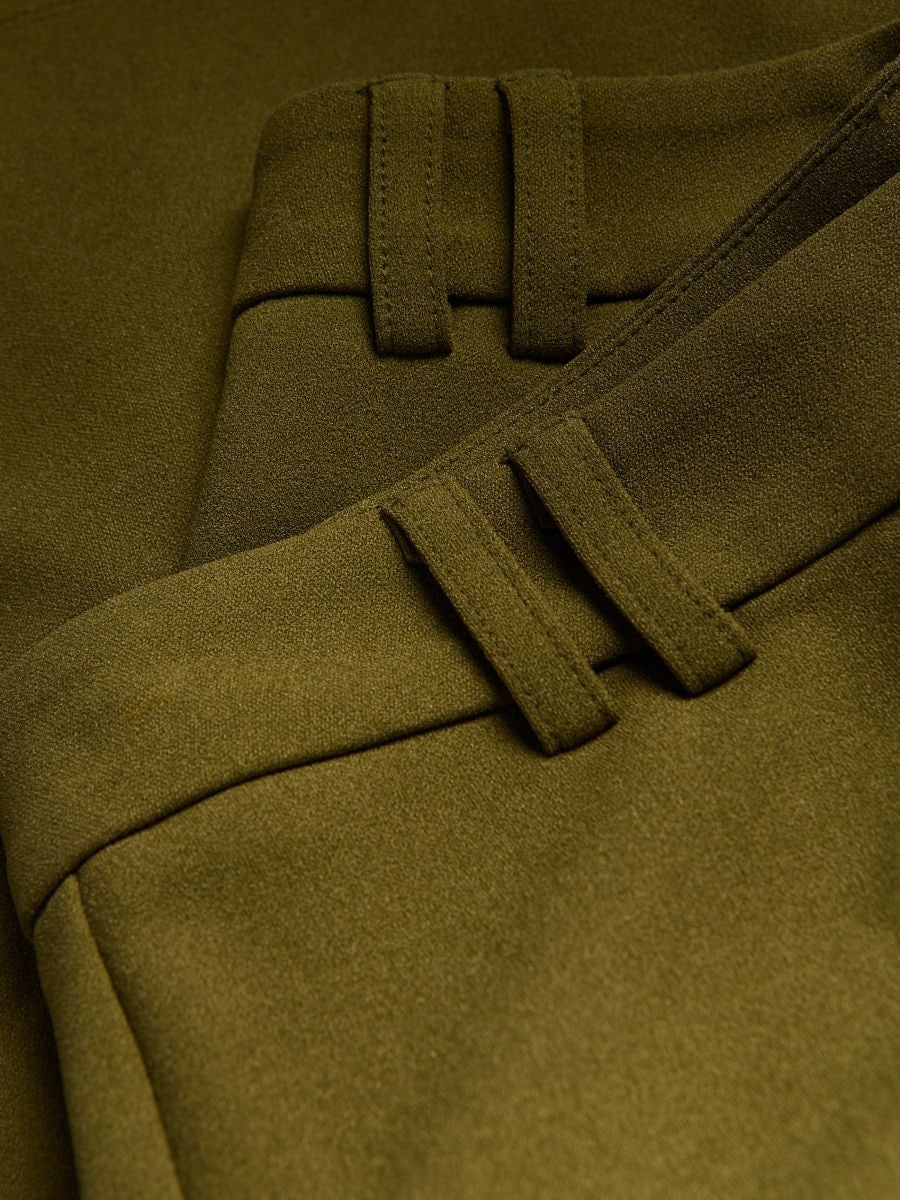 Pantalon large - vert olive clair - RESERVED - 7