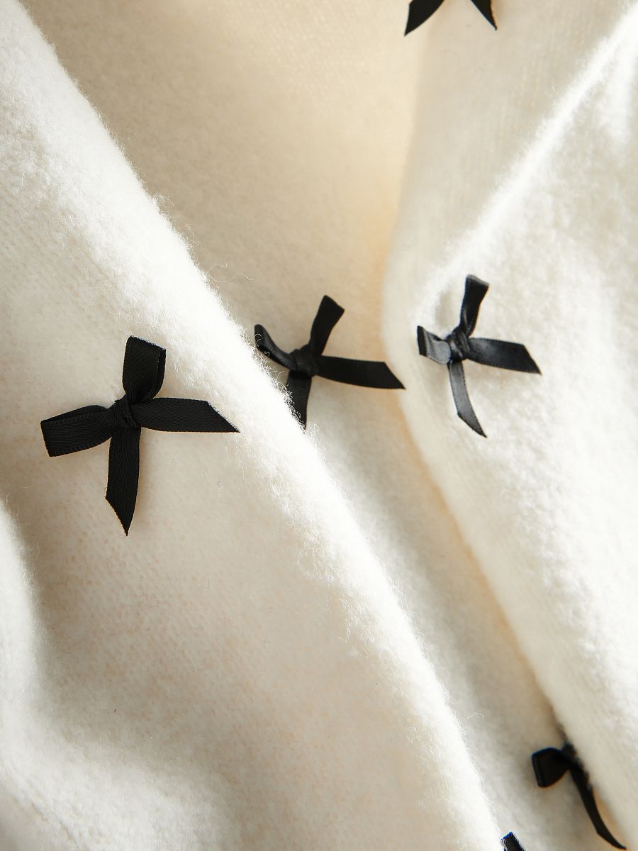 Sweater with bow ties - multicolor - RESERVED - 5