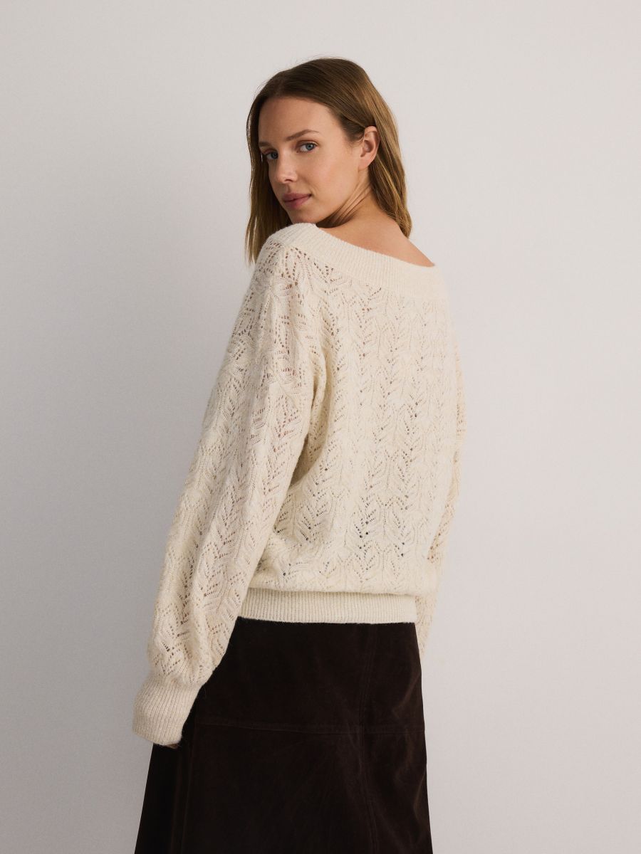 Jersey blouse - golden - RESERVED - 4