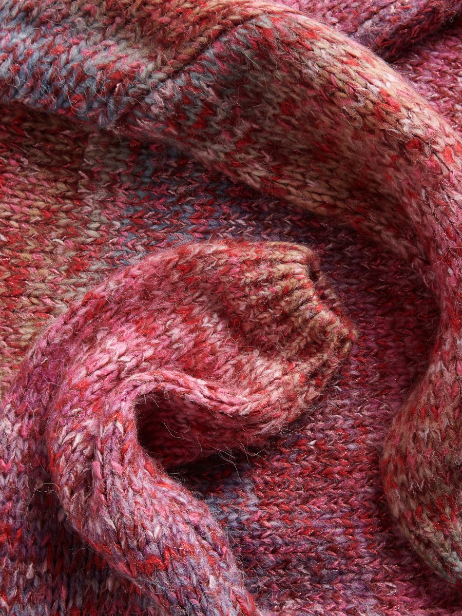 Gemusterter Pullover - bunt - RESERVED - 6